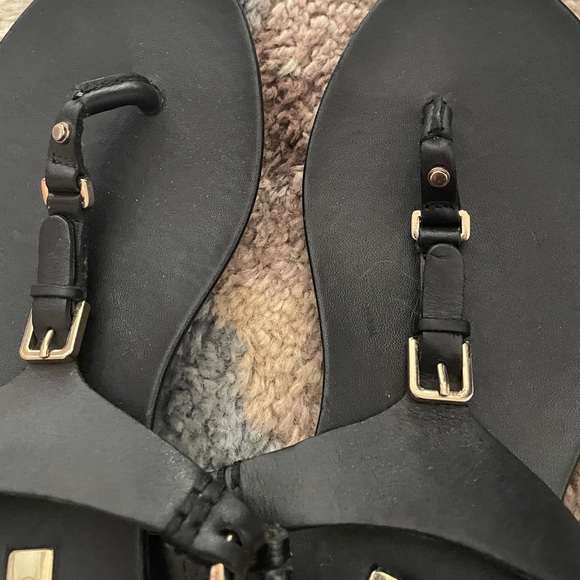 Aldo Black Buckle Strap Sandals - Picture 5 of 8